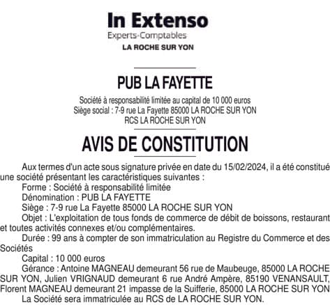 Contenu publication