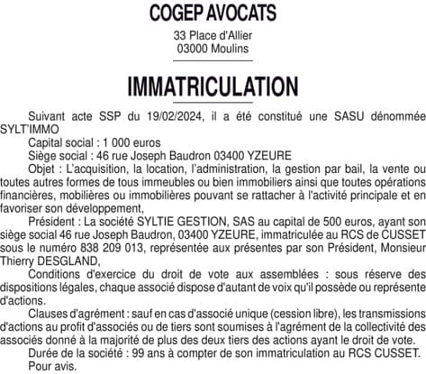 Contenu publication