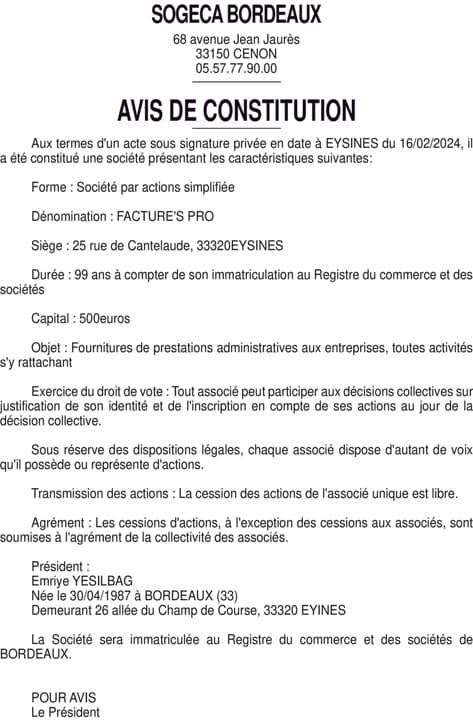 Contenu publication