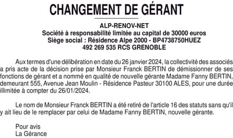 Contenu publication
