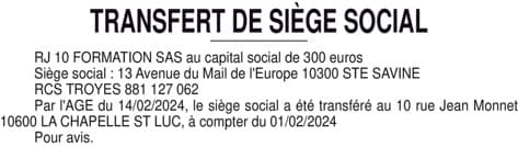 Contenu publication