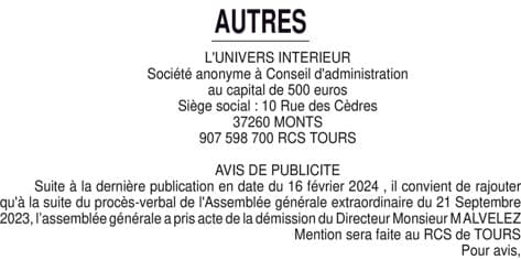 Contenu publication