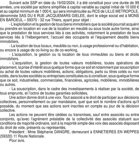 Contenu publication