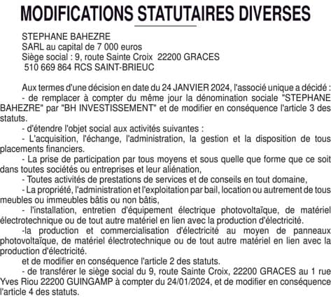 Contenu publication
