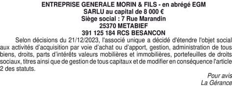 Contenu publication