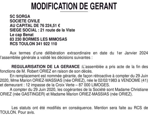 Contenu publication