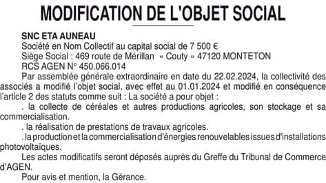 Contenu publication