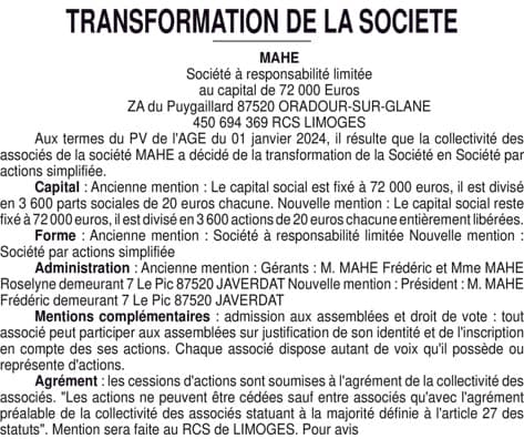 Contenu publication