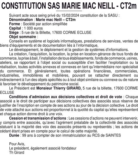 Contenu publication