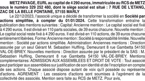 Contenu publication