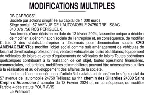 Contenu publication