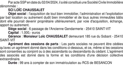 Contenu publication