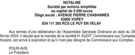Contenu publication