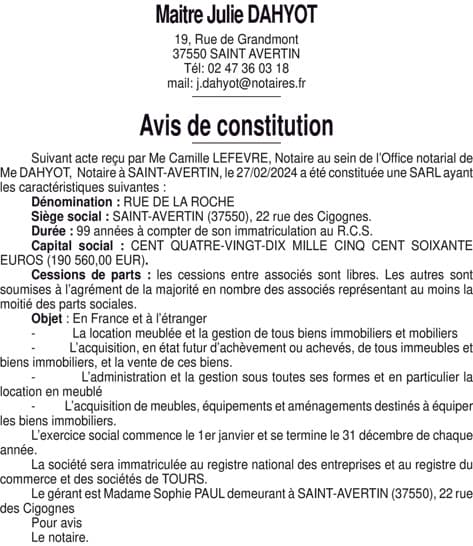Contenu publication