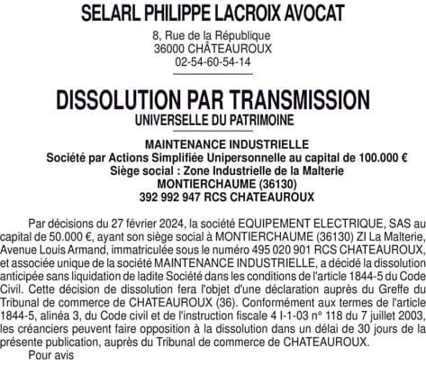 Contenu publication