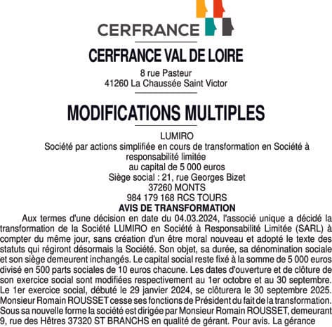 Contenu publication
