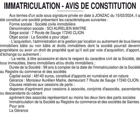 Contenu publication