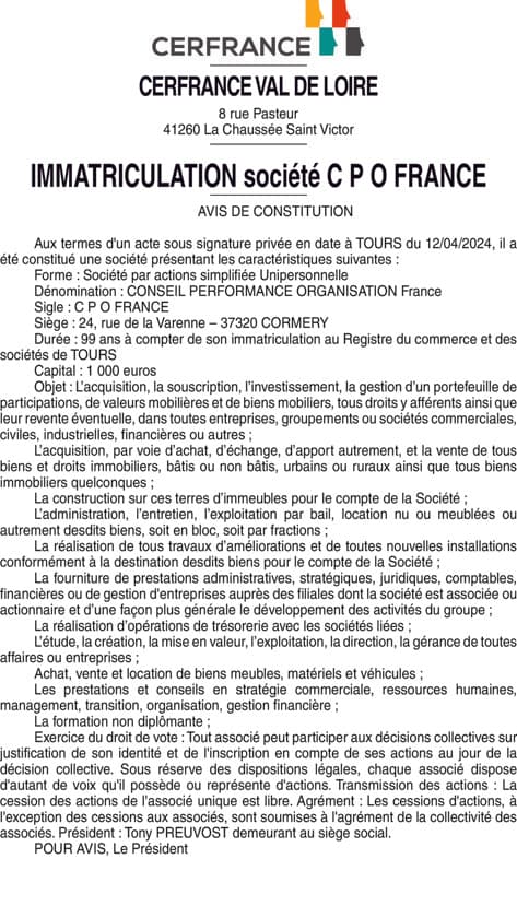 Contenu publication
