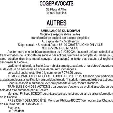 Contenu publication