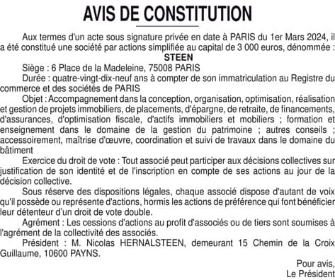 Contenu publication