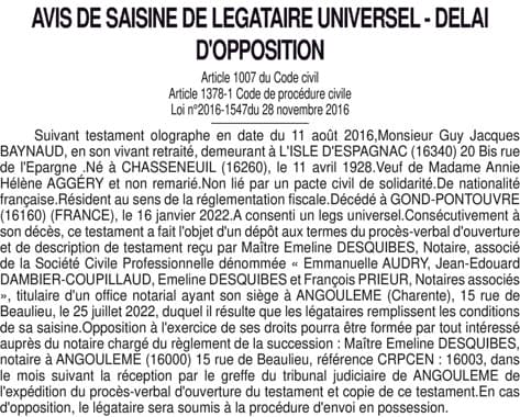 Contenu publication