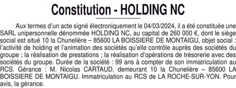Contenu publication