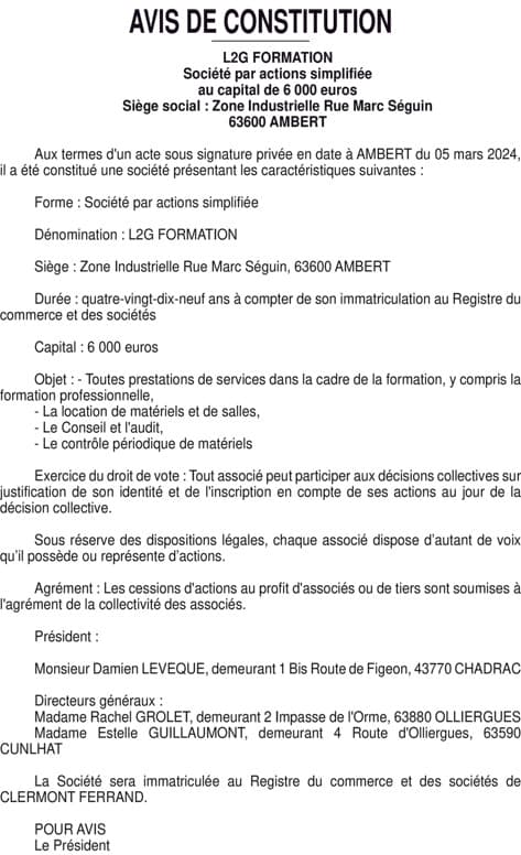 Contenu publication