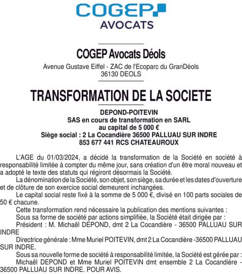 Contenu publication