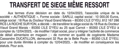 Contenu publication