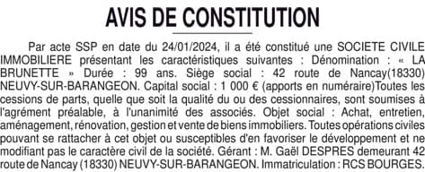 Contenu publication