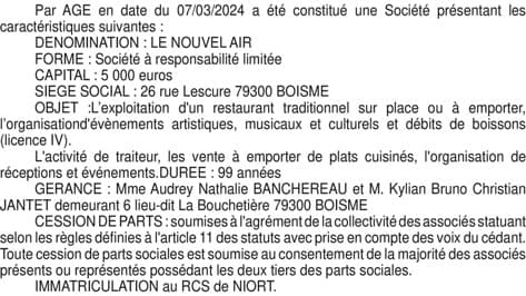 Contenu publication