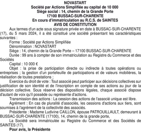 Contenu publication