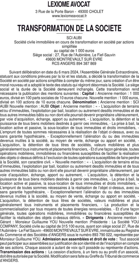 Contenu publication