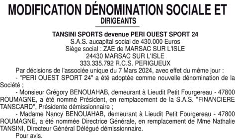 Contenu publication