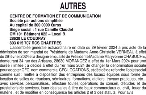 Contenu publication