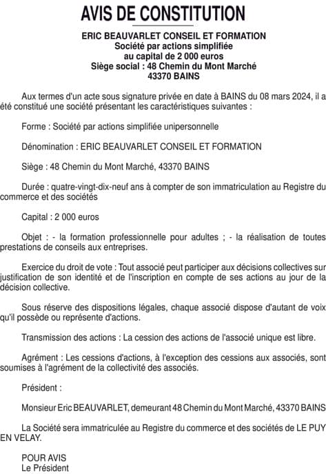 Contenu publication