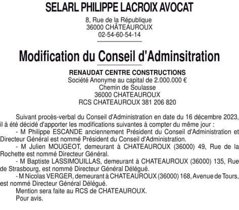 Contenu publication