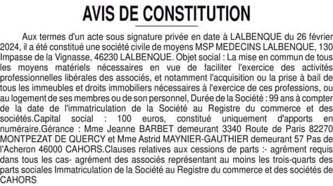 Contenu publication