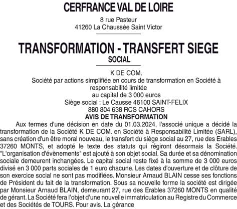 Contenu publication