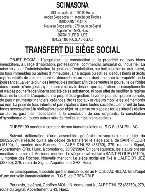 Contenu publication