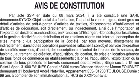 Contenu publication