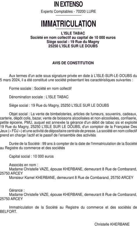 Contenu publication