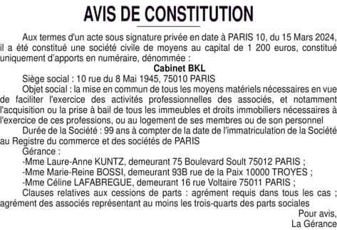 Contenu publication