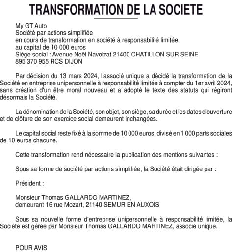 Contenu publication