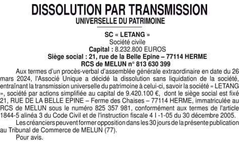 Contenu publication