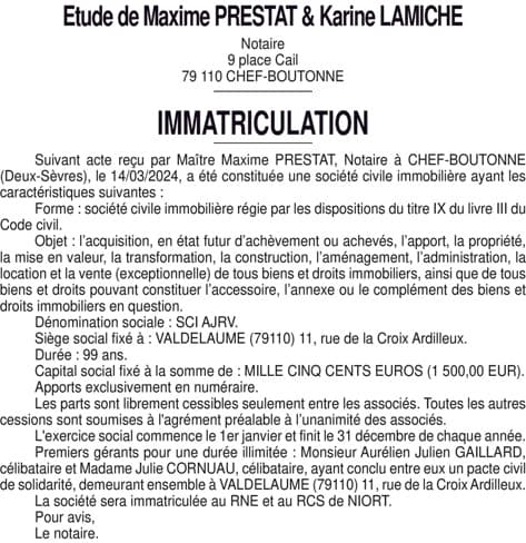 Contenu publication
