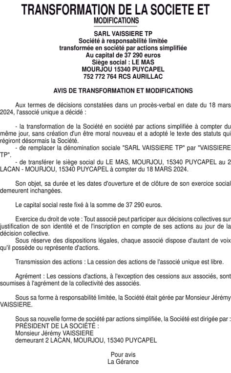 Contenu publication