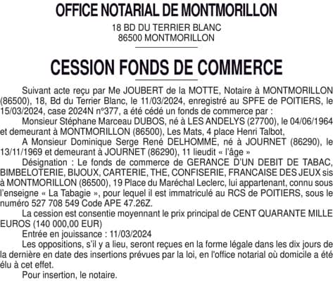 Contenu publication