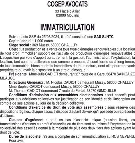 Contenu publication