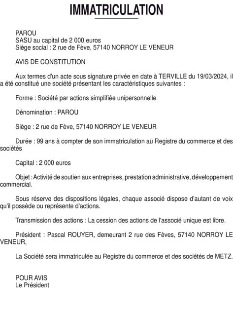 Contenu publication